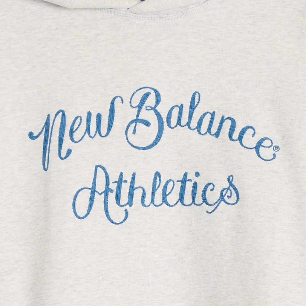 New Balance Athletics Relaxed League Hoodie Ash Heather